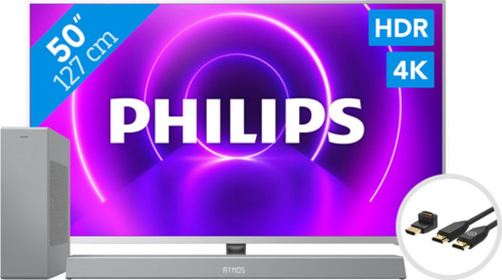 beste 50 inch tv Philips 50PUS8505